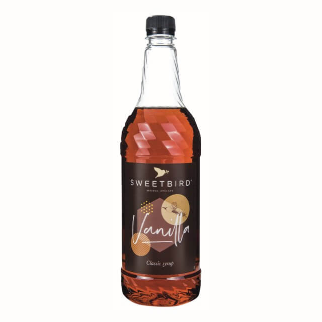 Sweetbird Vanilla Syrup - 1 Litre Bottle