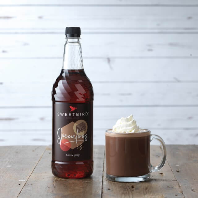 Sweetbird Speculoos Biscoff Syrup - 1 Litre Bottle