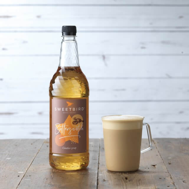 Sweetbird Butterscotch Syrup - 1 Litre Bottle