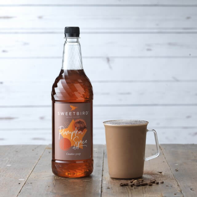 Sweetbird Pumpkin Spice Syrup - 1 Litre Bottle