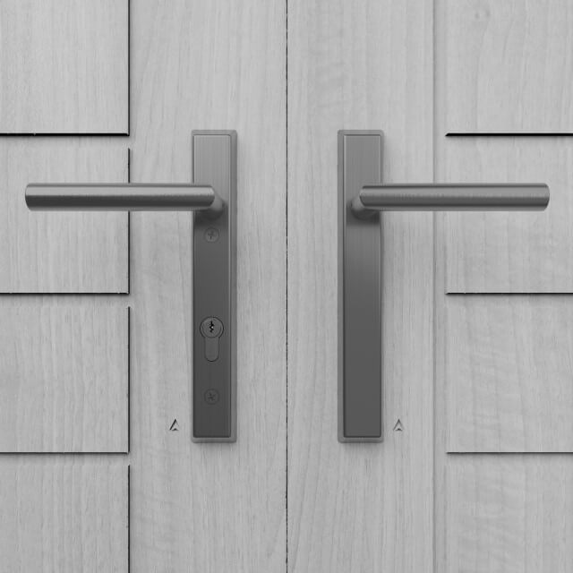 ST90513 STEALTH 92PZ Euro Dummy MPL Door Handle, 122mm Centre, SS304