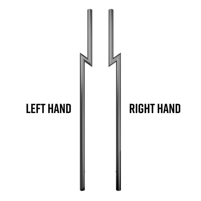 32mm Lightning Bolt Entrance Handle