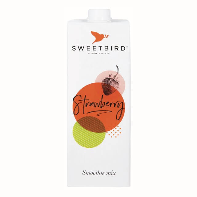 Sweetbird Strawberry Smoothie, Easy To Use - 1 Litre Pack