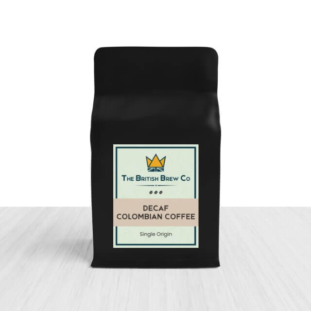 Decaf Colombian Coffee, Single Origin - Whole Bean