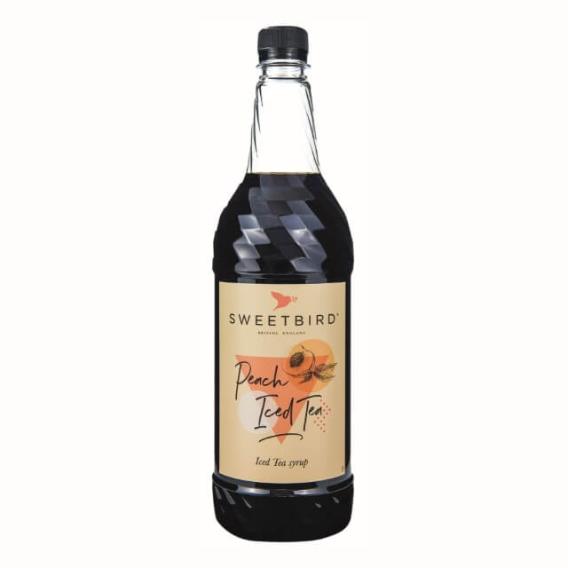 Sweetbird Peach Iced Tea Syrup - 1 Litre Bottle