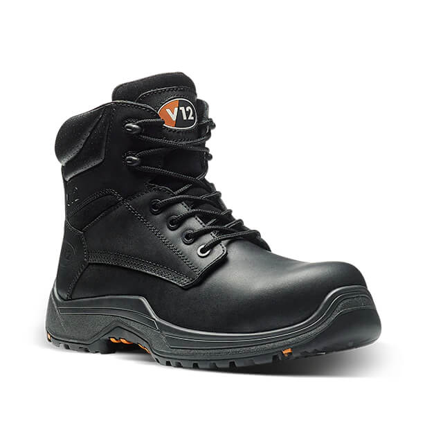 V12 Bison VR600.01 IGS Black S3 HRO SRC Derby Boot, Size 3-13